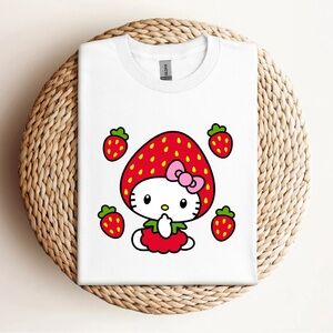 Strawberry Hello Kitty T-Shirt